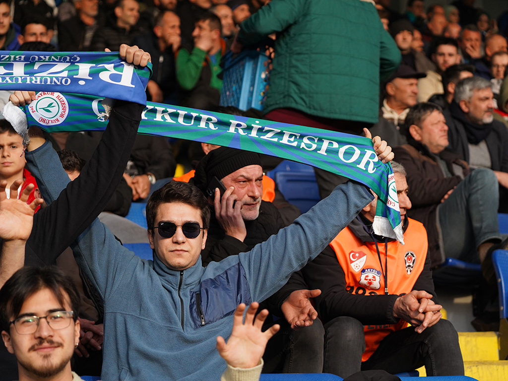 Rizespor - Kayserispor maçı