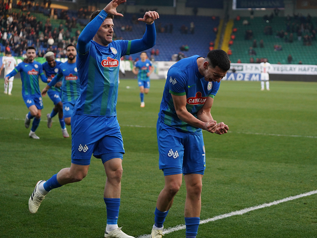 Rizespor - Kayserispor maçı