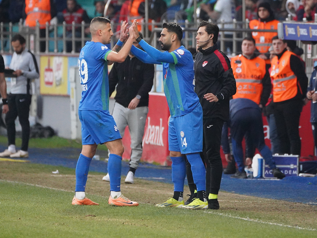 Rizespor - Kayserispor maçı