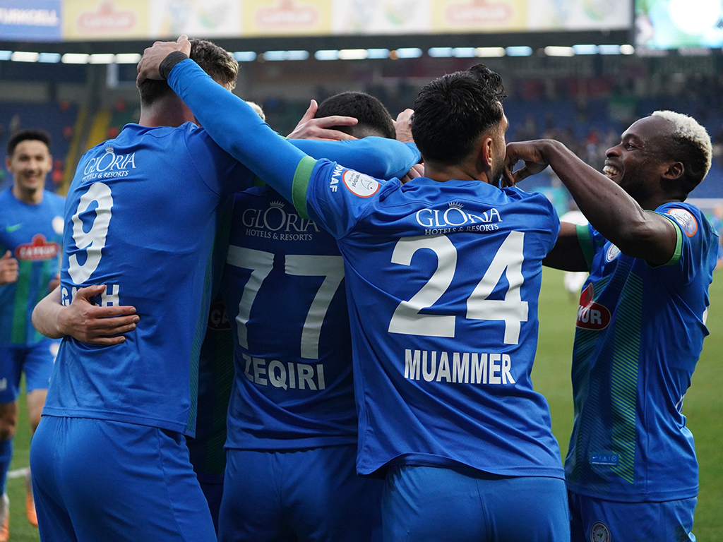 Rizespor - Kayserispor maçı