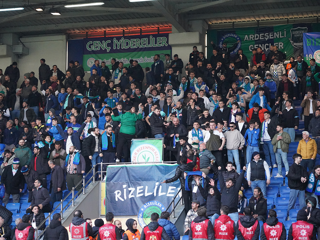 Rizespor - Kayserispor maçı
