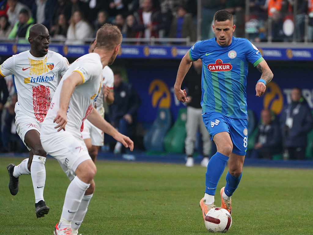Rizespor - Kayserispor maçı