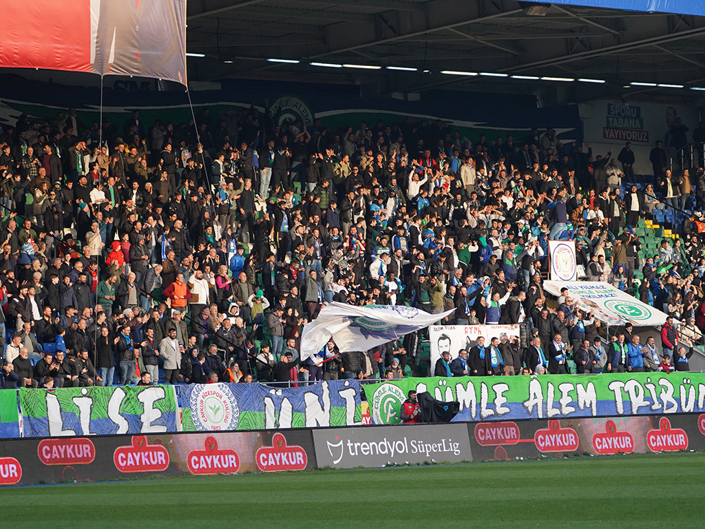 Rizespor - Kayserispor maçı