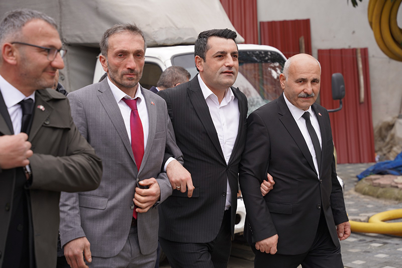 MHP Derepazarı'nda boy gösterdi