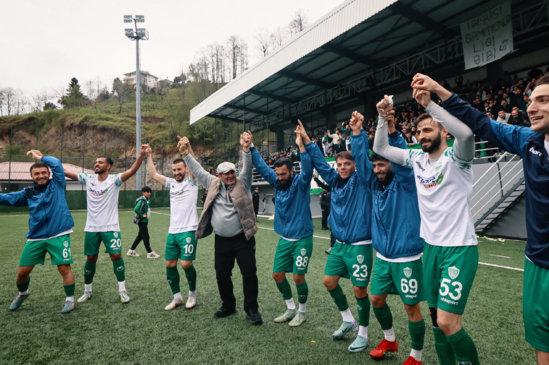 Çayelispor şampiyonluğa çok yakın!