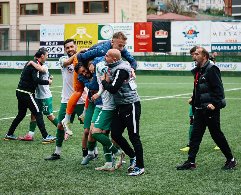 Çayelispor şampiyonluğa çok yakın!