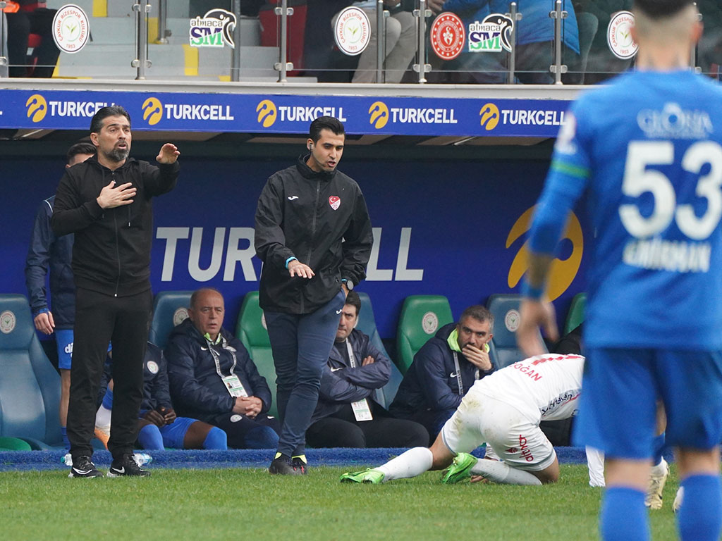 Rizespor - Antalyaspor maçı