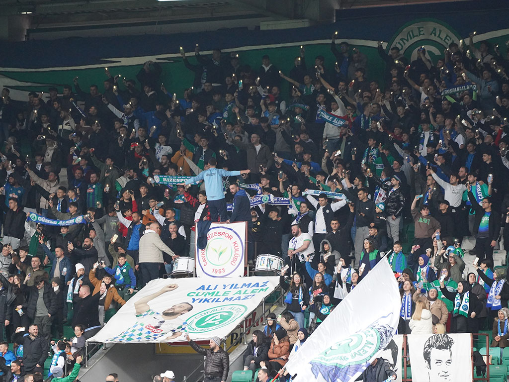 Rizespor - Antalyaspor maçı