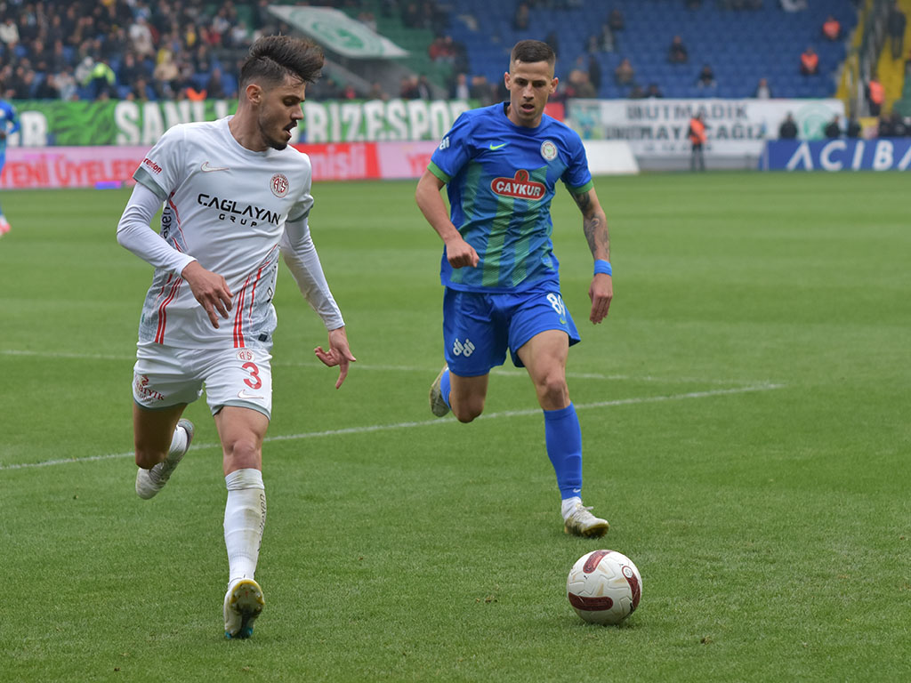 Rizespor - Antalyaspor maçı