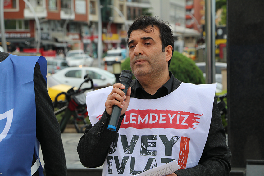Rize'de eğitimciler şiddete karşı birleşti