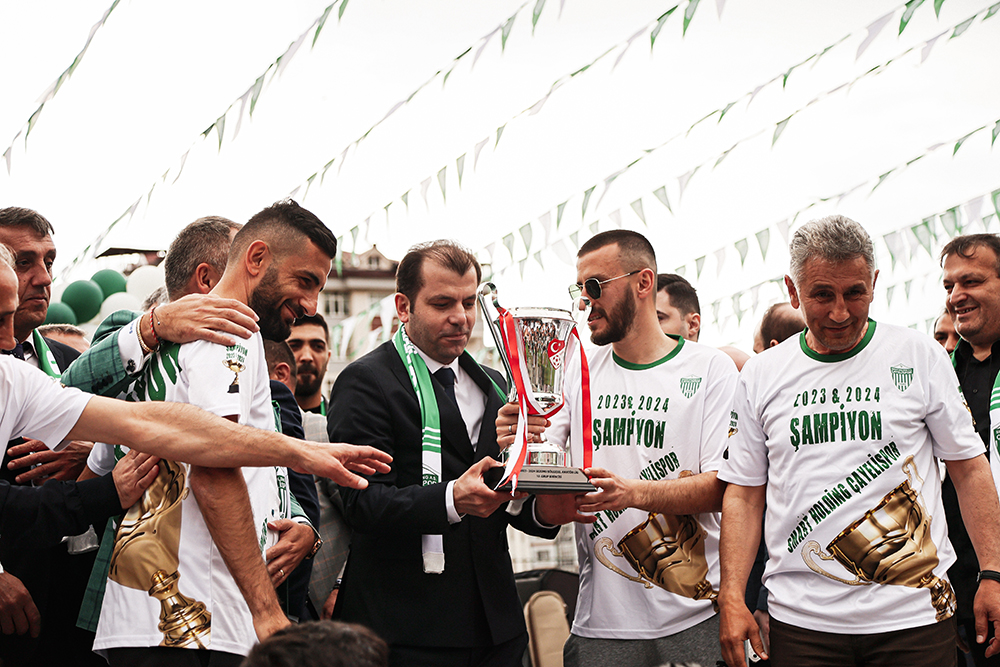 Çayelispor'da Kupa Coşkusu