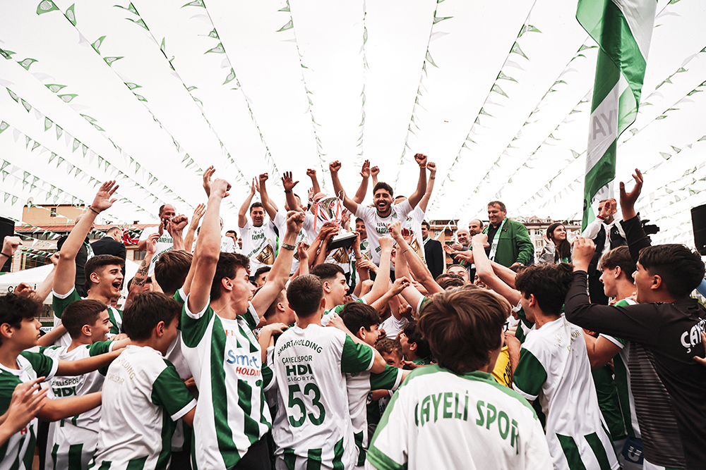 Çayelispor'da Kupa Coşkusu