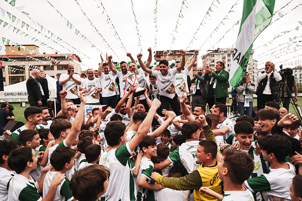 Çayelispor'da Kupa Coşkusu