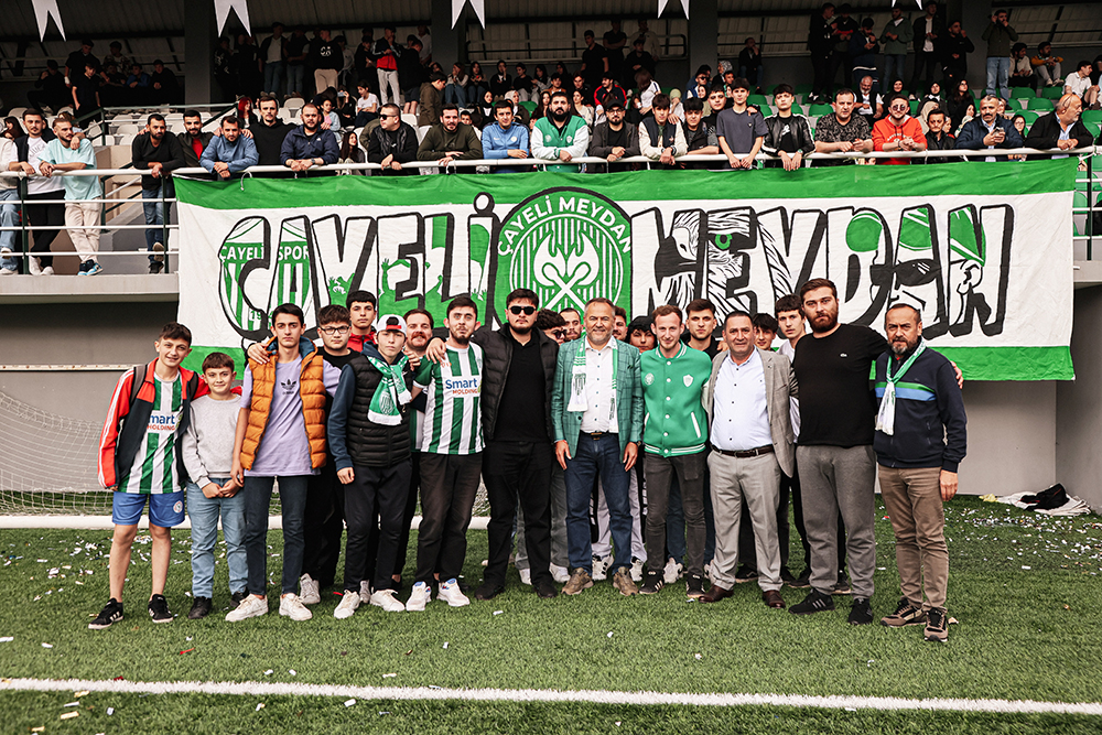 Çayelispor'da Kupa Coşkusu