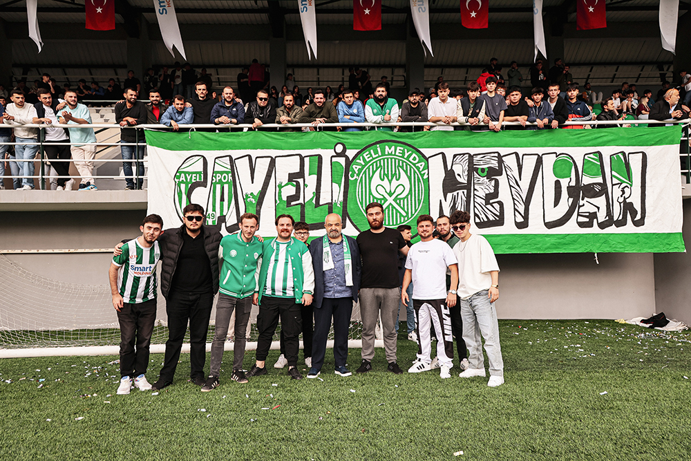 Çayelispor'da Kupa Coşkusu