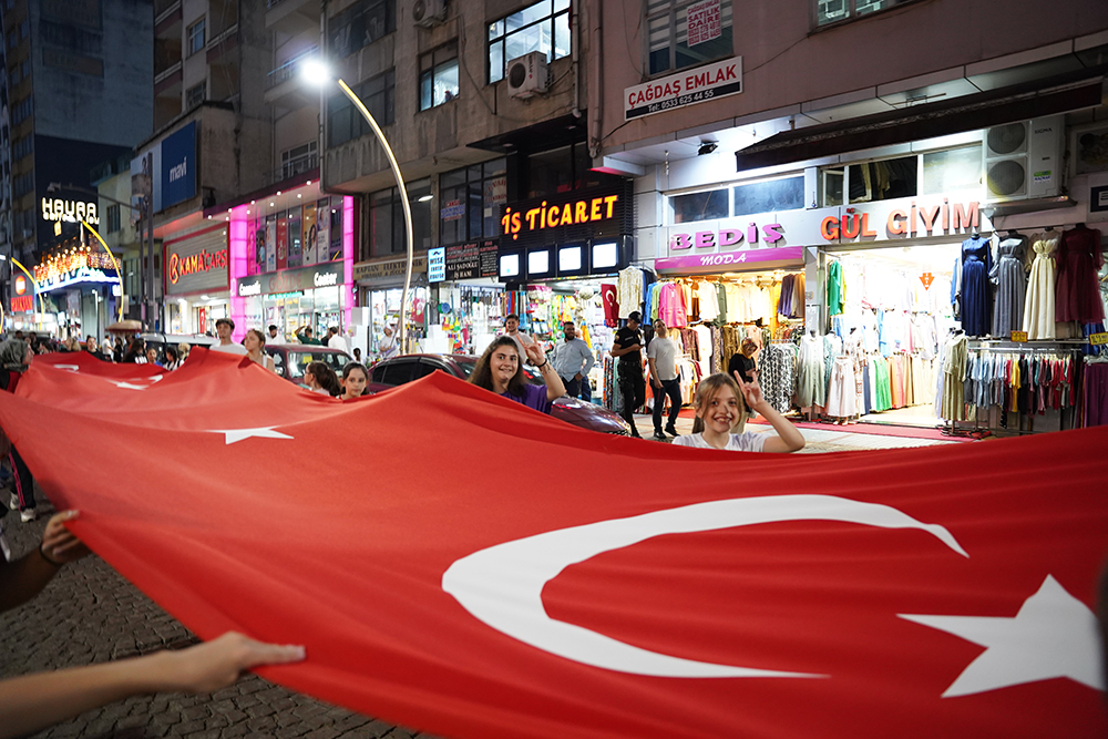 Rize'de 25 Temmuz Milli Birlik Günü