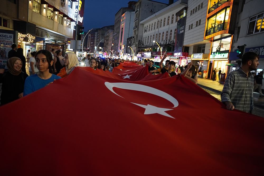 Rize'de 25 Temmuz Milli Birlik Günü