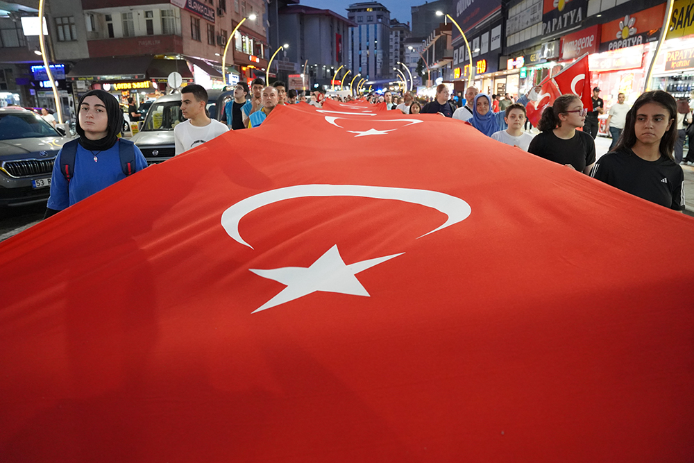 Rize'de 25 Temmuz Milli Birlik Günü