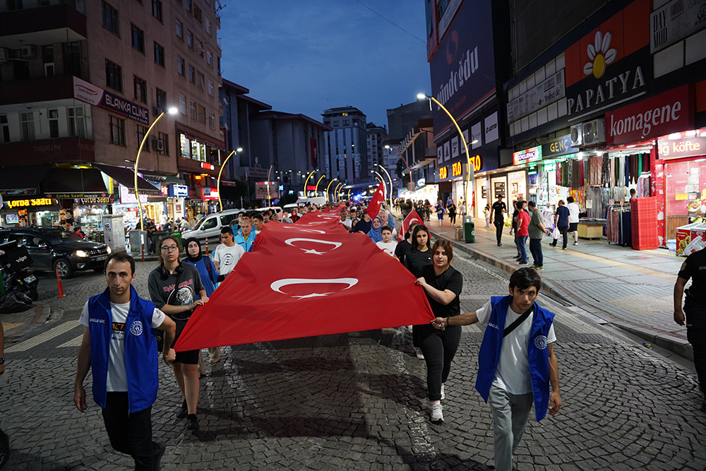 Rize'de 25 Temmuz Milli Birlik Günü