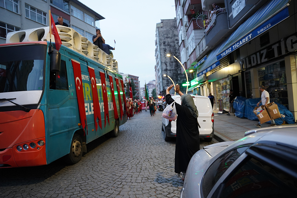 Rize'de 25 Temmuz Milli Birlik Günü