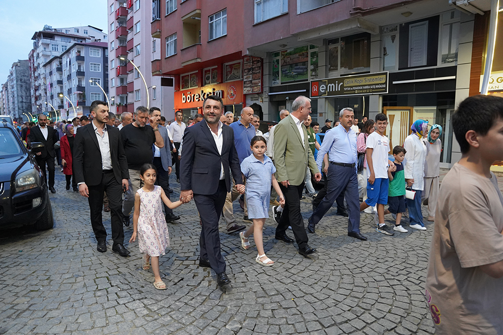 Rize'de 25 Temmuz Milli Birlik Günü