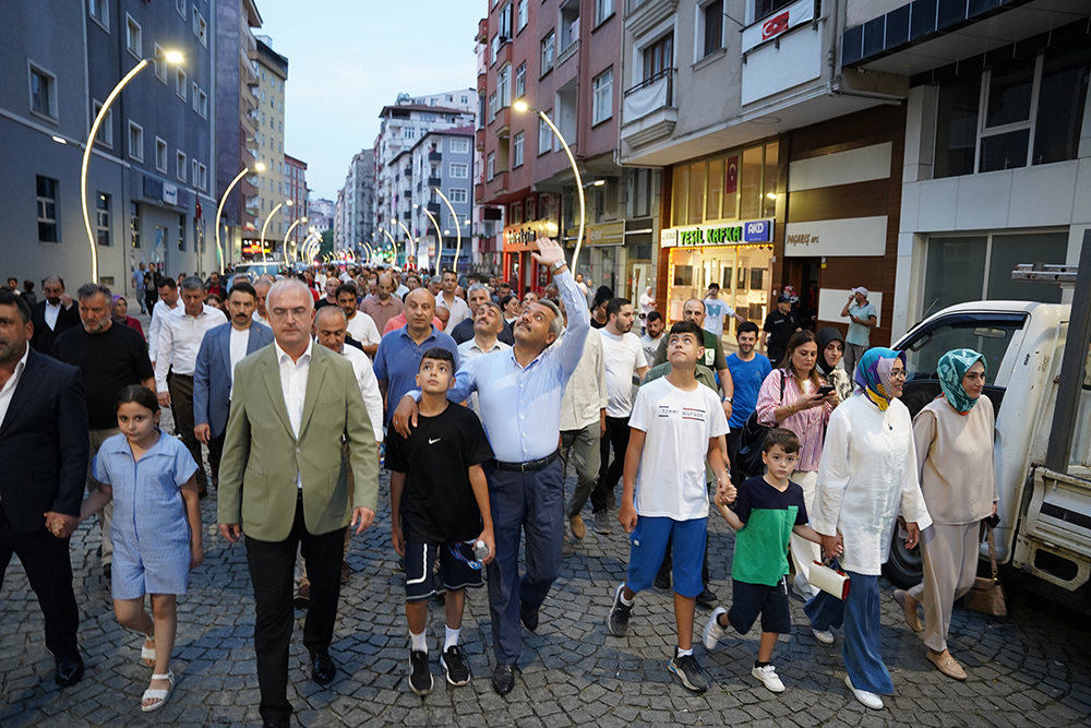 Rize'de 25 Temmuz Milli Birlik Günü