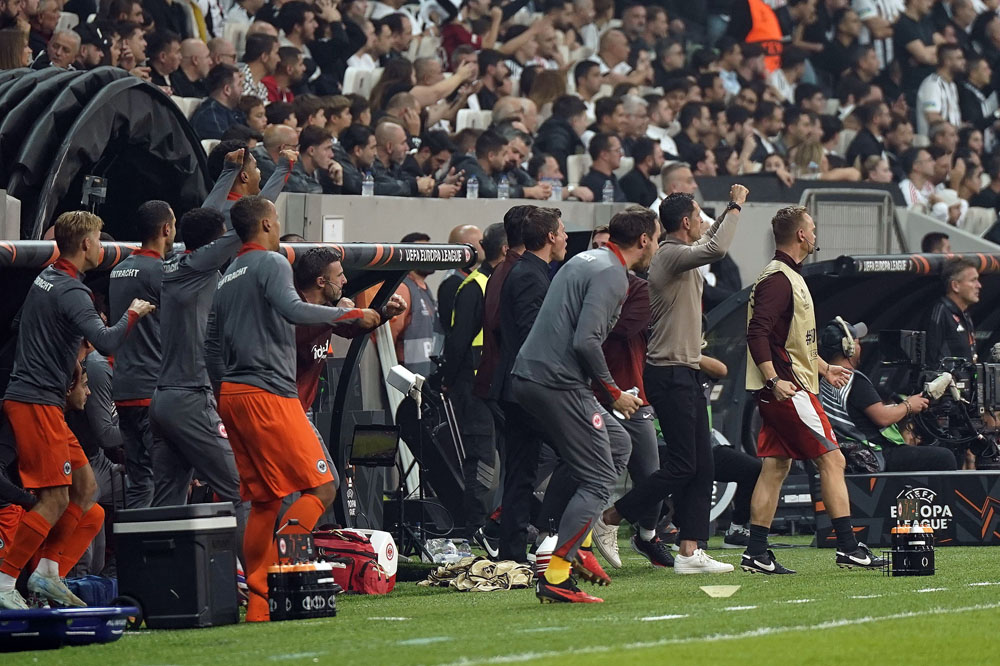 Beşiktaş - Eintracht Frankfurt maçı