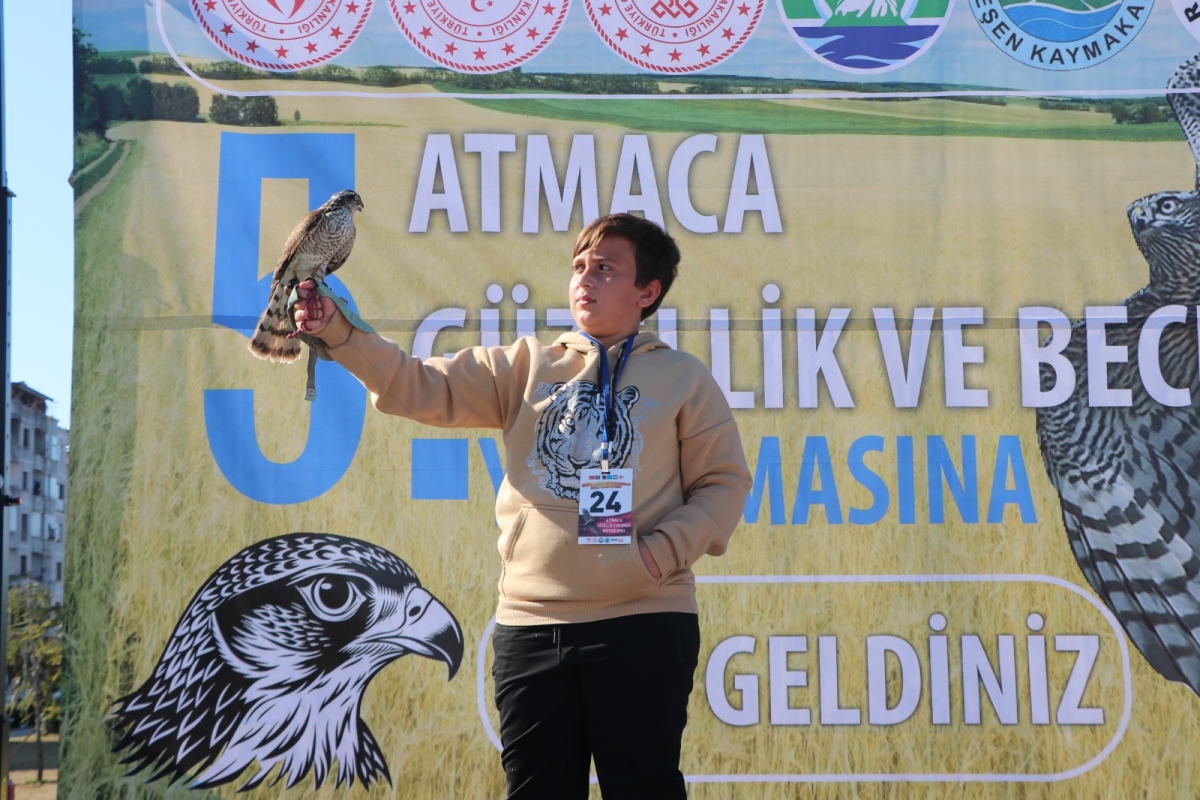 Rize'de Atmacalar güzellikte yarıştı