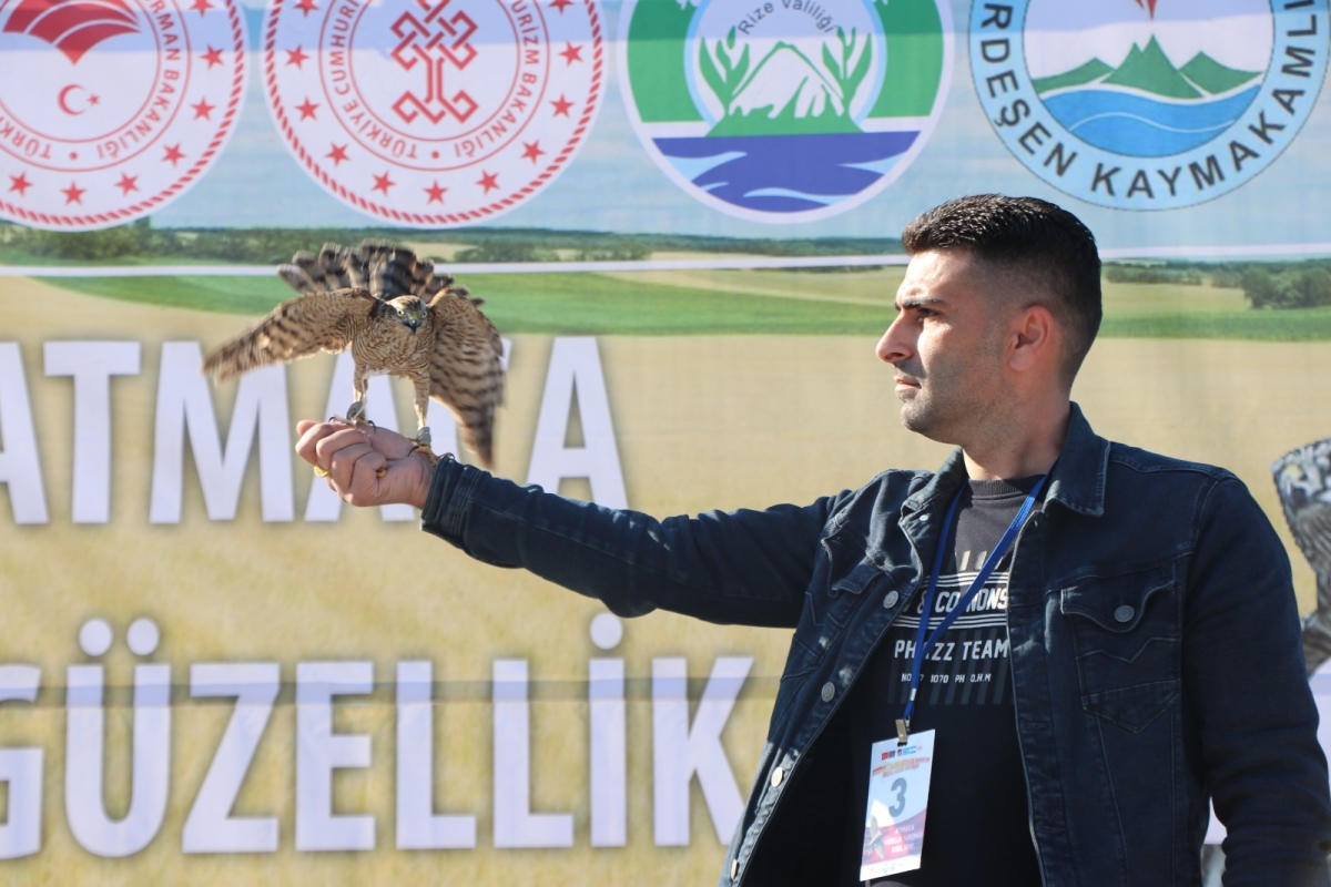 Rize'de Atmacalar güzellikte yarıştı