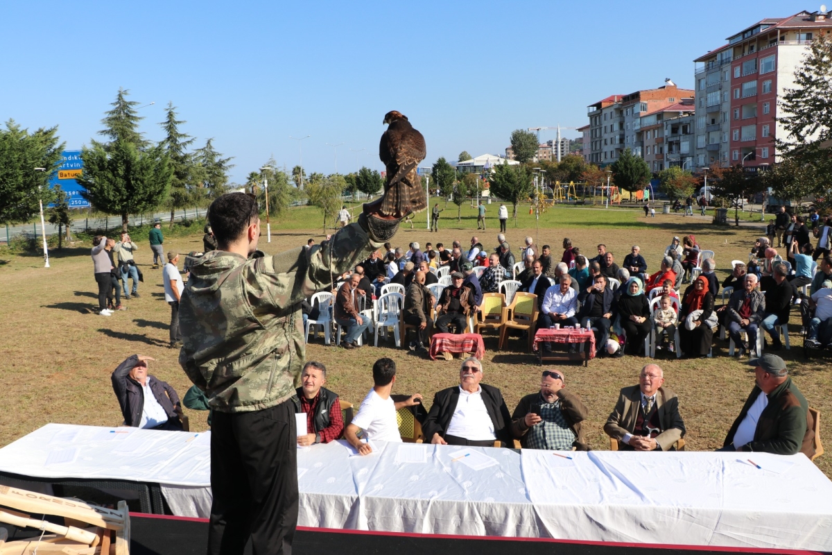 Rize'de Atmacalar güzellikte yarıştı