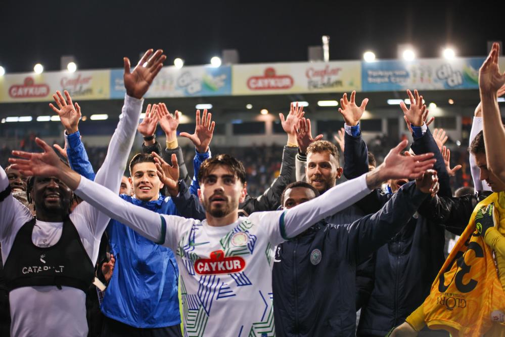Rizespor - Trabzonspor maçı