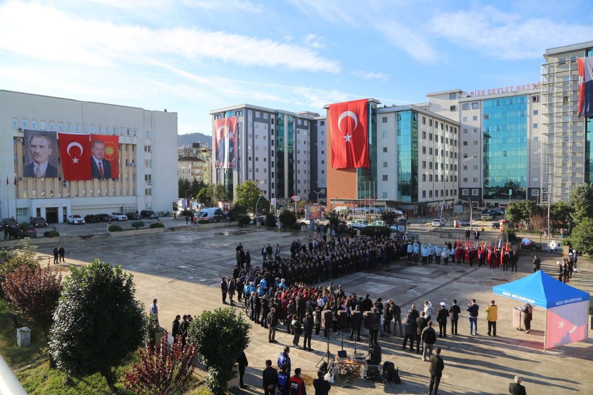 Rize'de 10 Kasım etkinlikleri