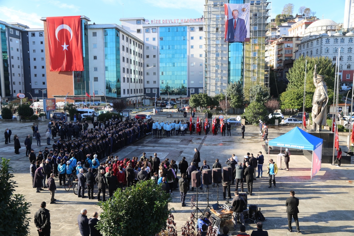 Rize'de 10 Kasım etkinlikleri