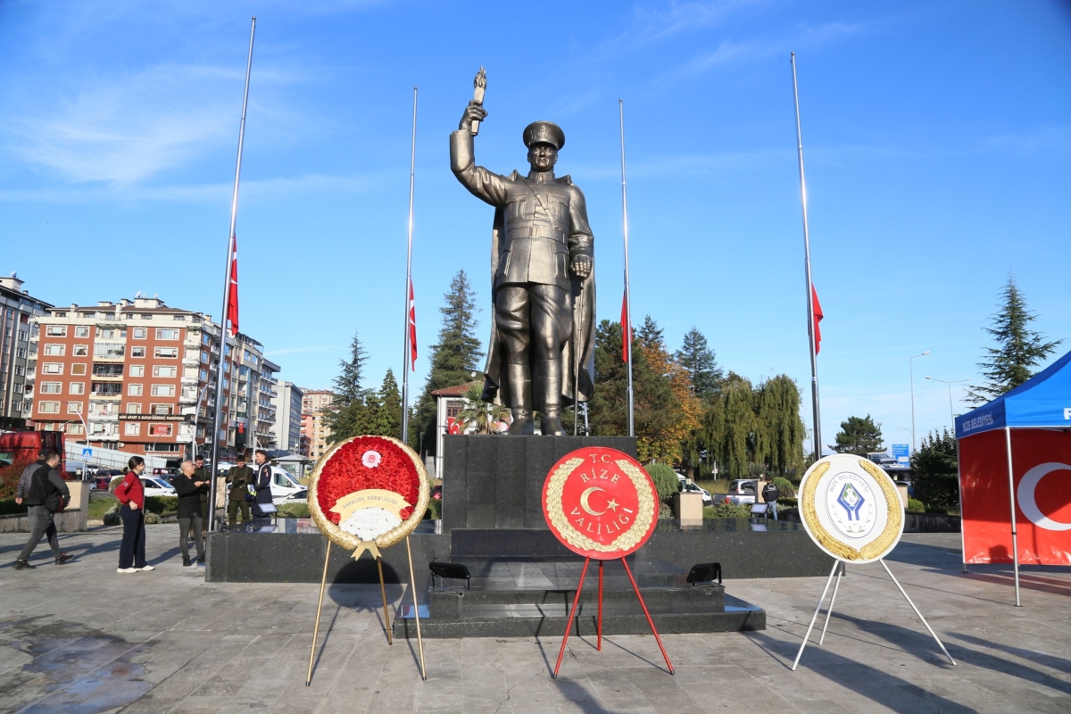 Rize'de 10 Kasım etkinlikleri