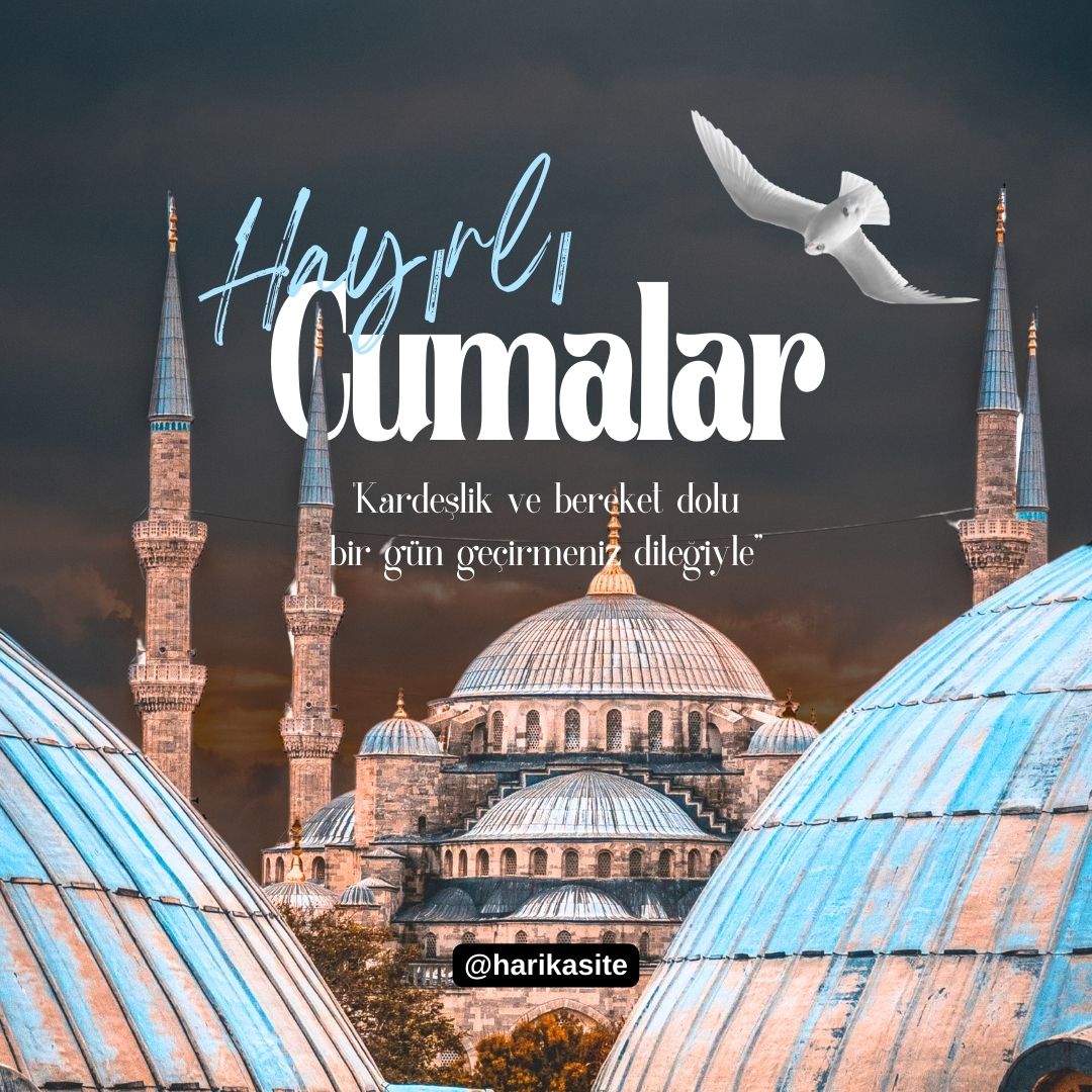 Cuma Mesajları - Cuma mesajı fotoğrafları - Cuma mesajı resimleri - 2024 cuma mesajları