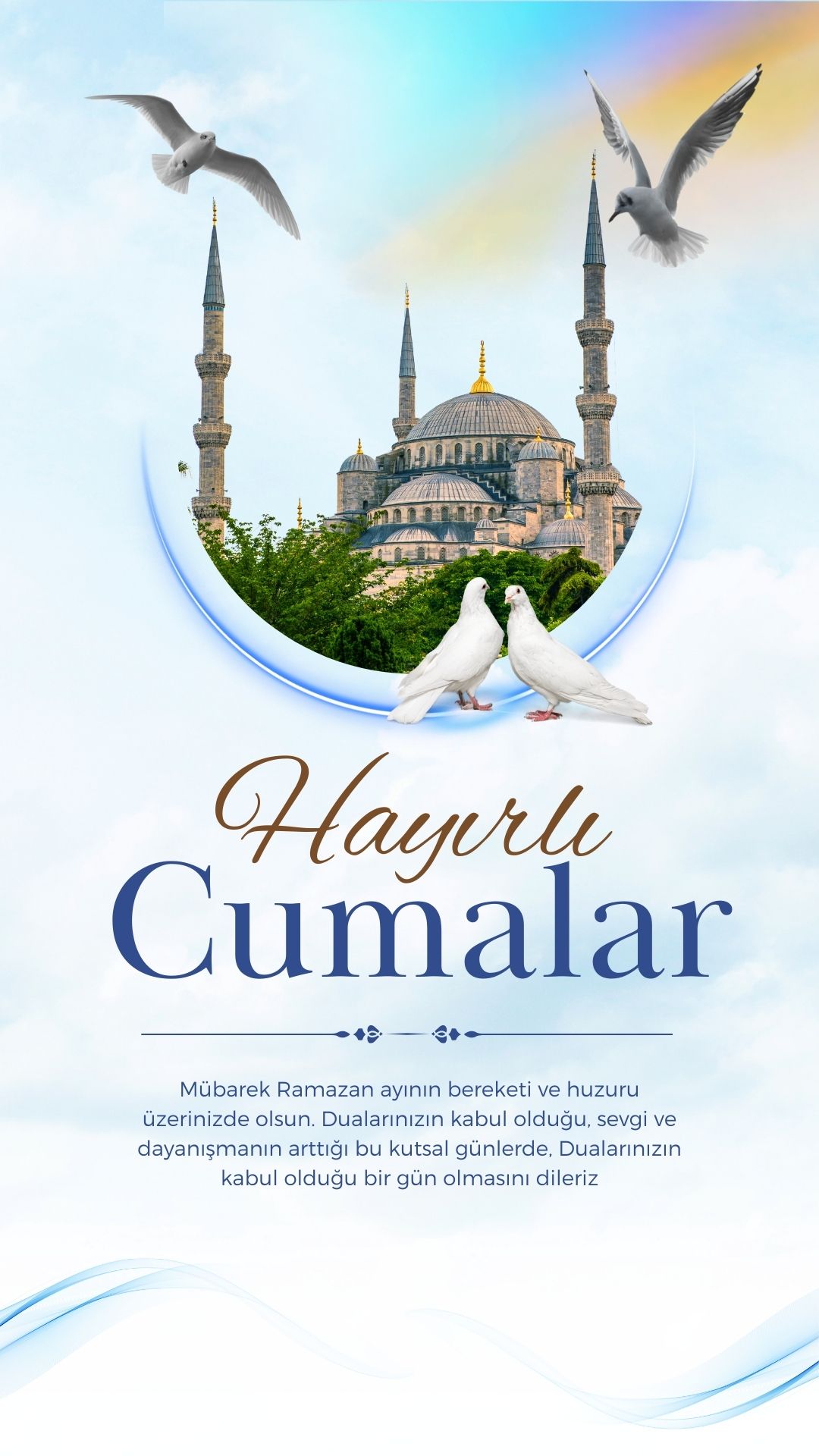 Cuma Mesajları - Cuma mesajı fotoğrafları - Cuma mesajı resimleri - 2024 cuma mesajları