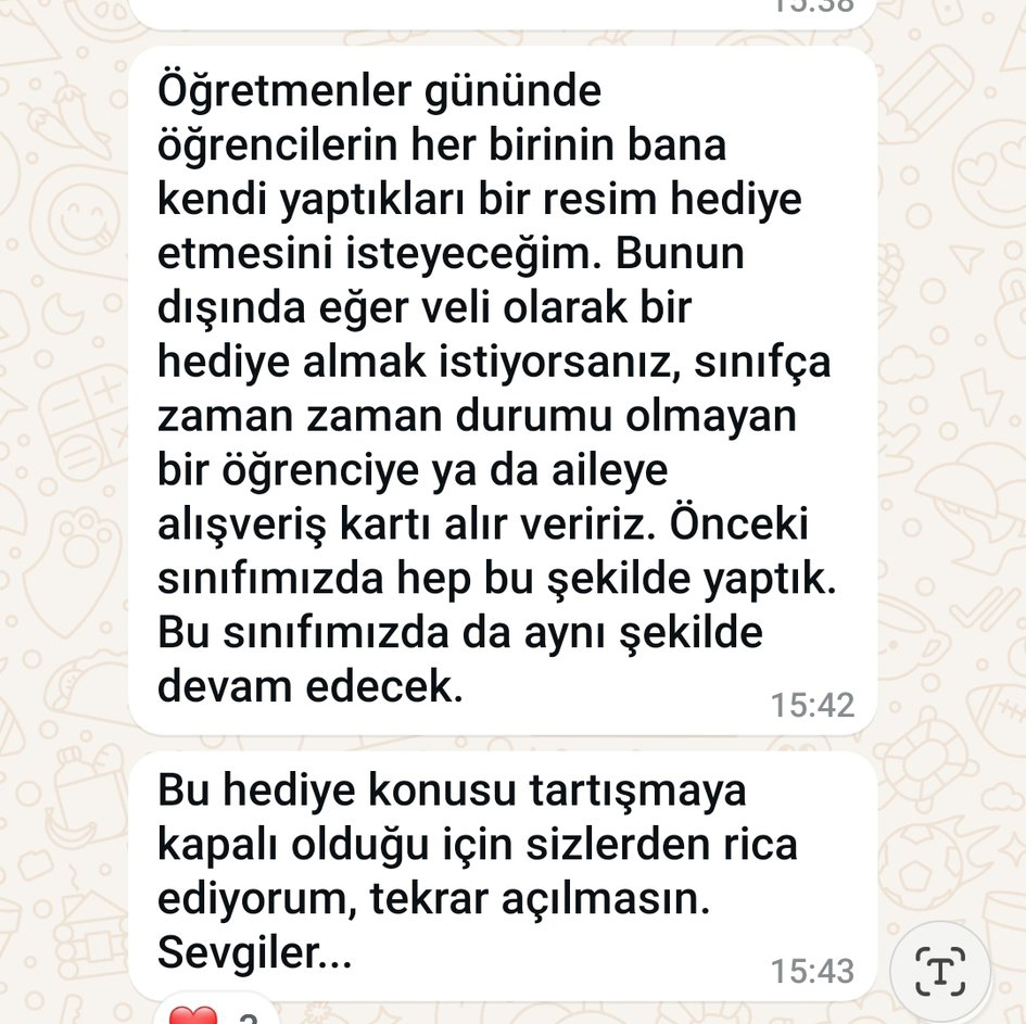 Öğretmenlerden WhatsApp gruplarına 'Lütfen yapmayın' mesajı
