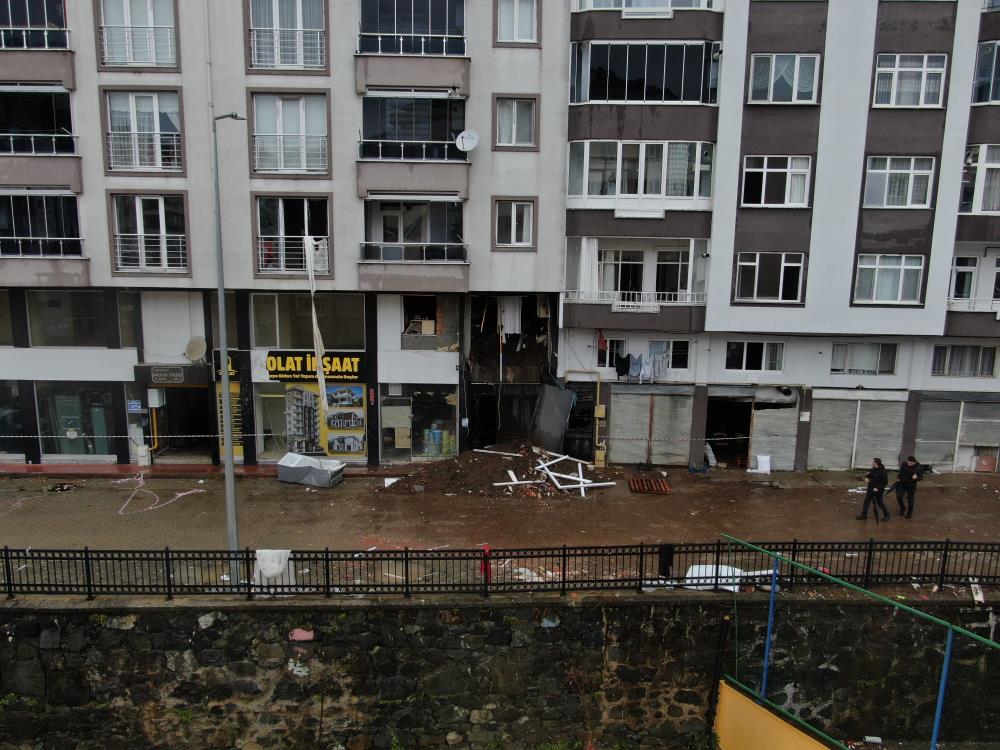Çayeli'nde heyelan