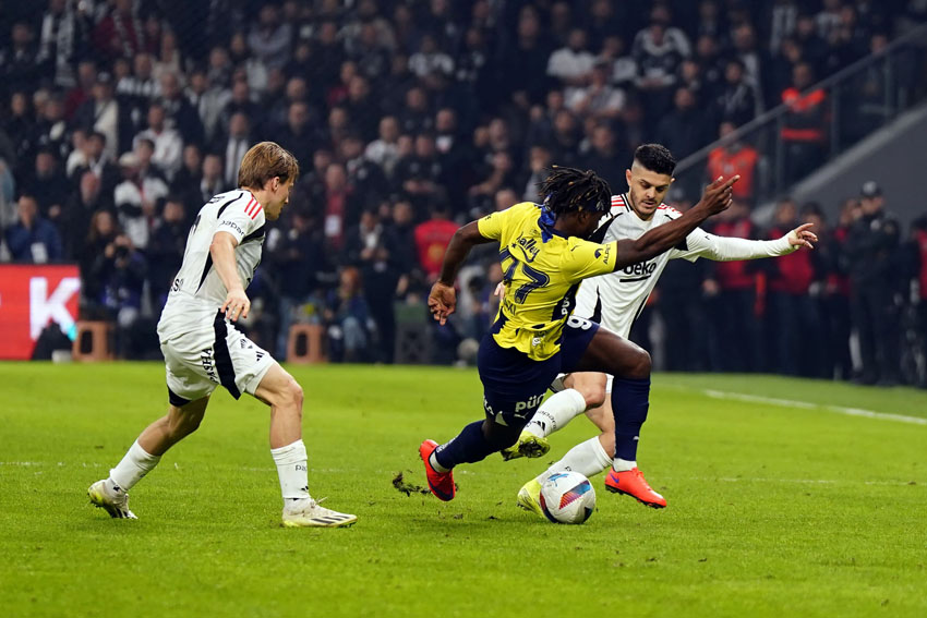 Besiktas - Fenerbahce maçı fotoğrafları