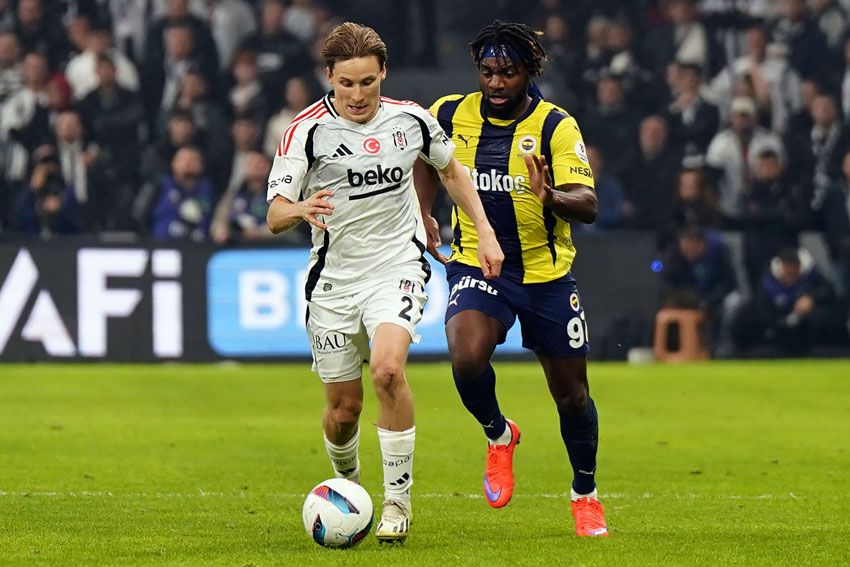 Besiktas - Fenerbahce maçı fotoğrafları
