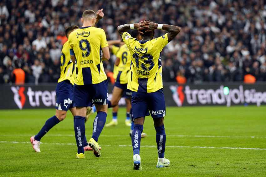 Besiktas - Fenerbahce maçı fotoğrafları