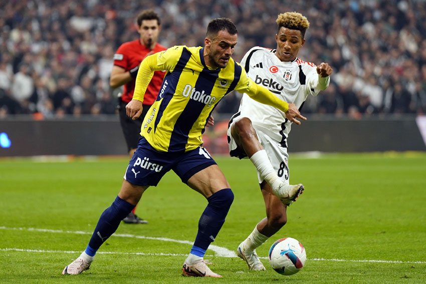 Besiktas - Fenerbahce maçı fotoğrafları