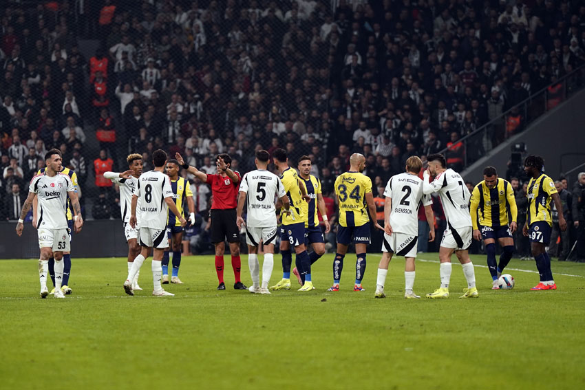 Besiktas - Fenerbahce maçı fotoğrafları