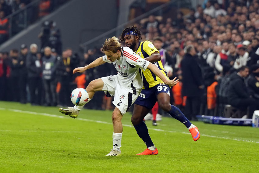 Besiktas - Fenerbahce maçı fotoğrafları