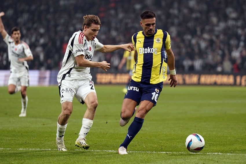 Besiktas - Fenerbahce maçı fotoğrafları