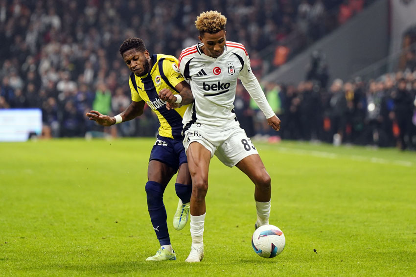 Besiktas - Fenerbahce maçı fotoğrafları
