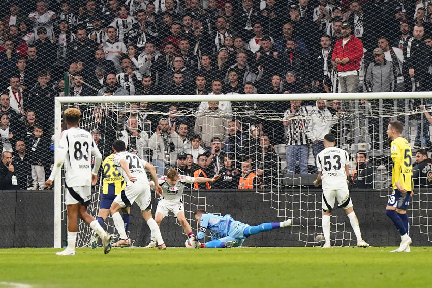 Besiktas - Fenerbahce maçı fotoğrafları