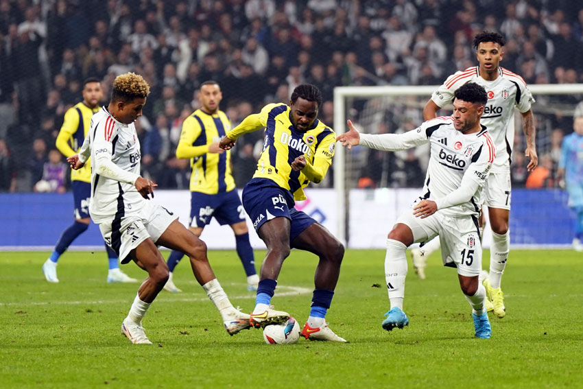 Besiktas - Fenerbahce maçı fotoğrafları