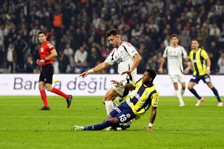 Besiktas - Fenerbahce maçı fotoğrafları