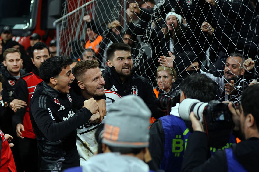 Besiktas - Fenerbahce maçı fotoğrafları